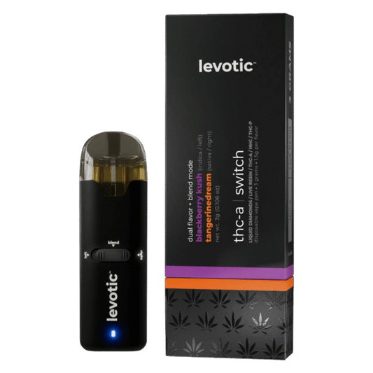Levotic – THCA Switch Dual-Strain Disposable – 3g