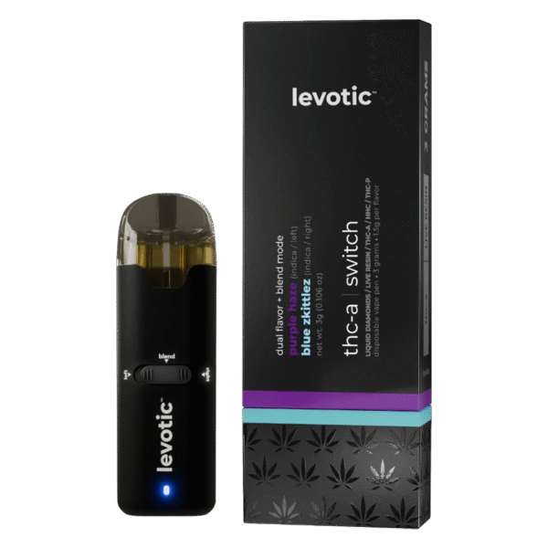 Levotic – THCA Switch Dual-Strain Disposable – 3g