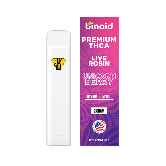 Binoid THC-A Live Rosin Disposable 2G
