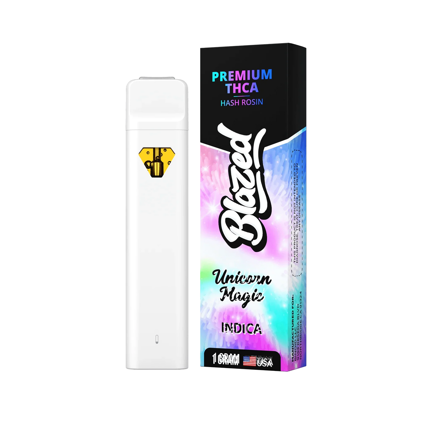 Blazed 1 Gram THCA Disposable – Hash Rosin