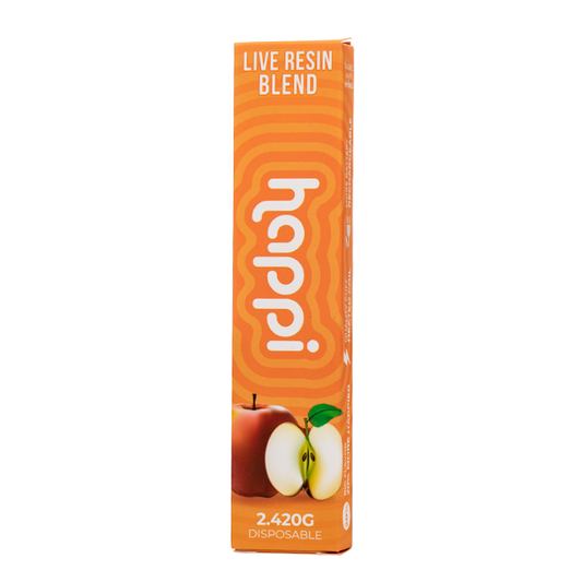 Happi Live Resin Blend Disposable 2.420G