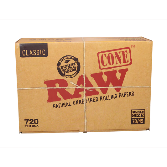 RAW - CLASSIC BULK 70MM/45MM CONES 720 COUNT
