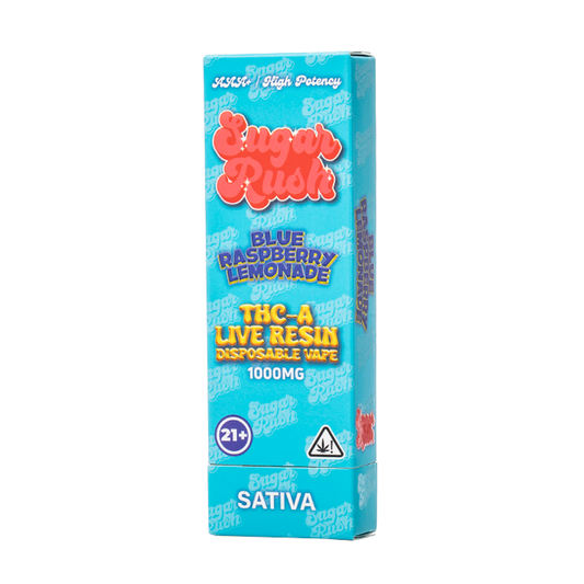 Sugar Rush THC-A Live Resin Disposable 1G