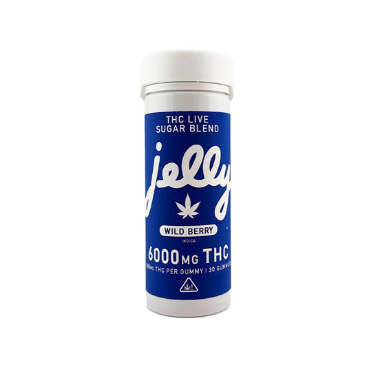 Jelly THCA Live Sugar Blend Gummies 6000mg