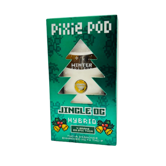 PIXIE POD 4G THC-A DIAMONDS WITH THC-P (WINTER EDITION)