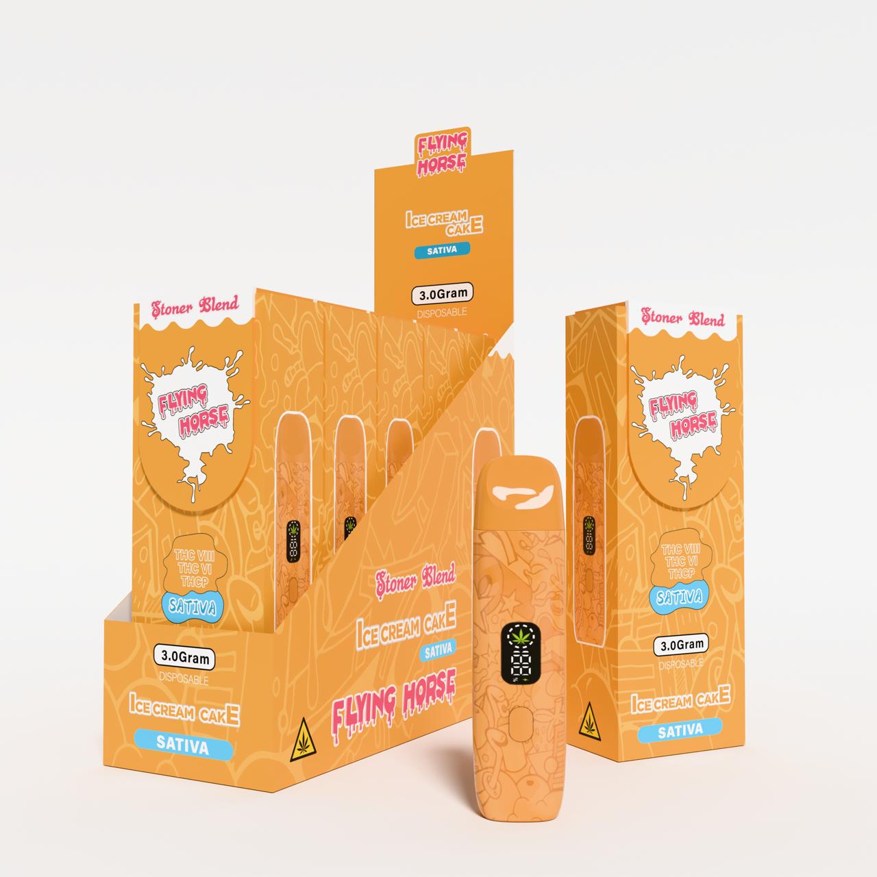Flying Horse Stoner THCp + THC-VIII + THC-VI 3g Disposable