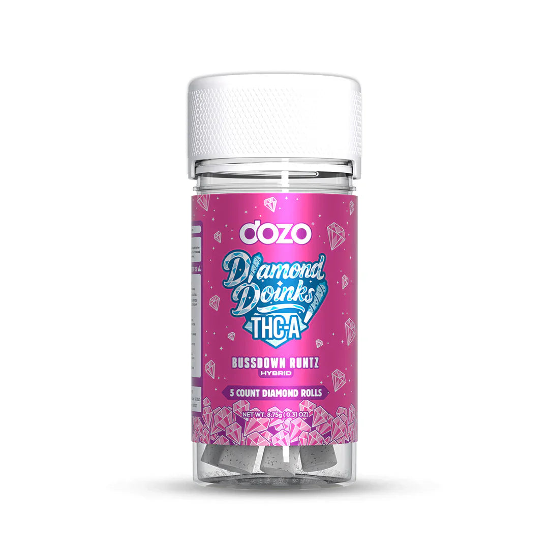 Dozo Diamond Doinks THC-A Diamond Prerolls 5ct