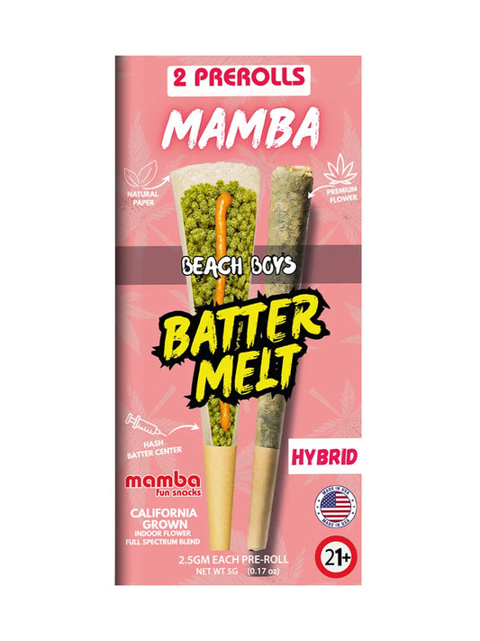 Mamba Batter Melt THCa Prerolls 2ct