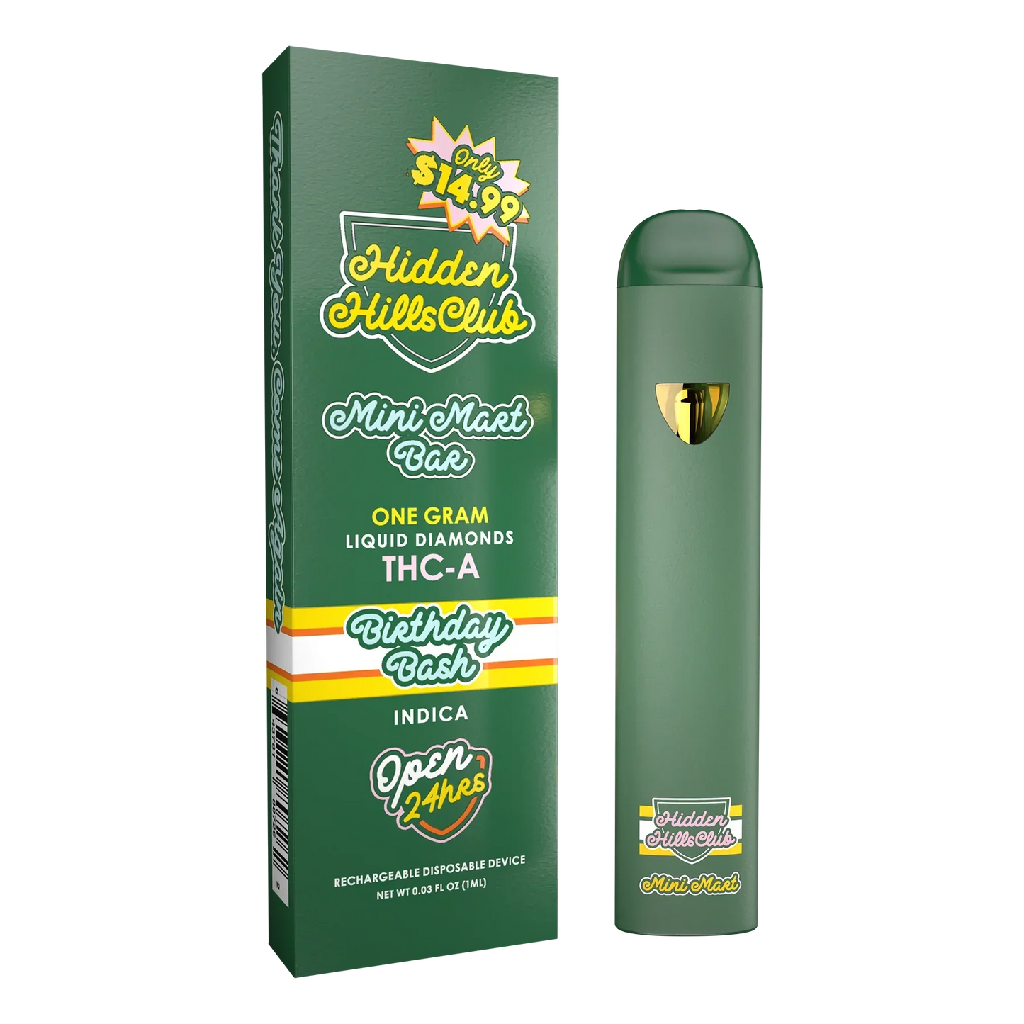 HIDDEN HILLS MINI MART DISPOSABLE 1G