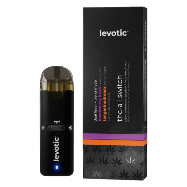 Levotic – THCA Switch Dual-Strain Disposable – 3g