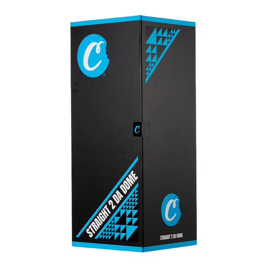 Cookies 17'' Straight 2 Da Dome Waterpipe - Clear Logo