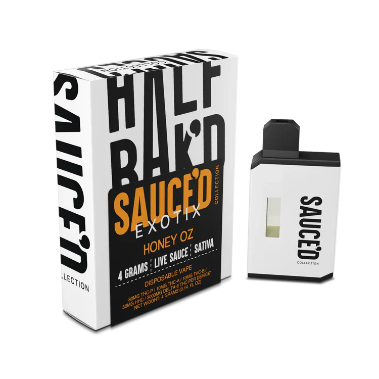 HALF BAK'D SAUCE'D EXOTIX DISPOSABLE 4G