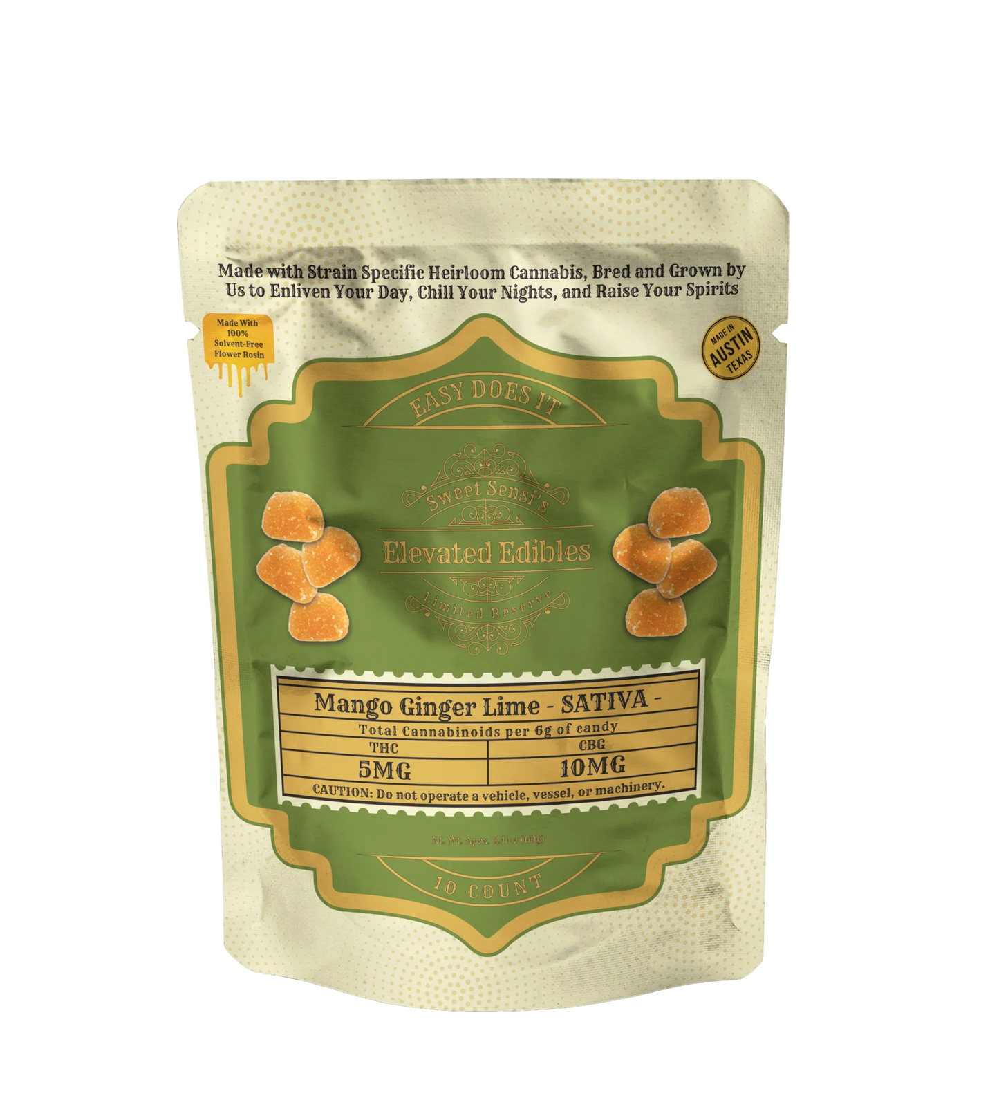 Sweet Sensi Easy Does It Gum Drops 50mg