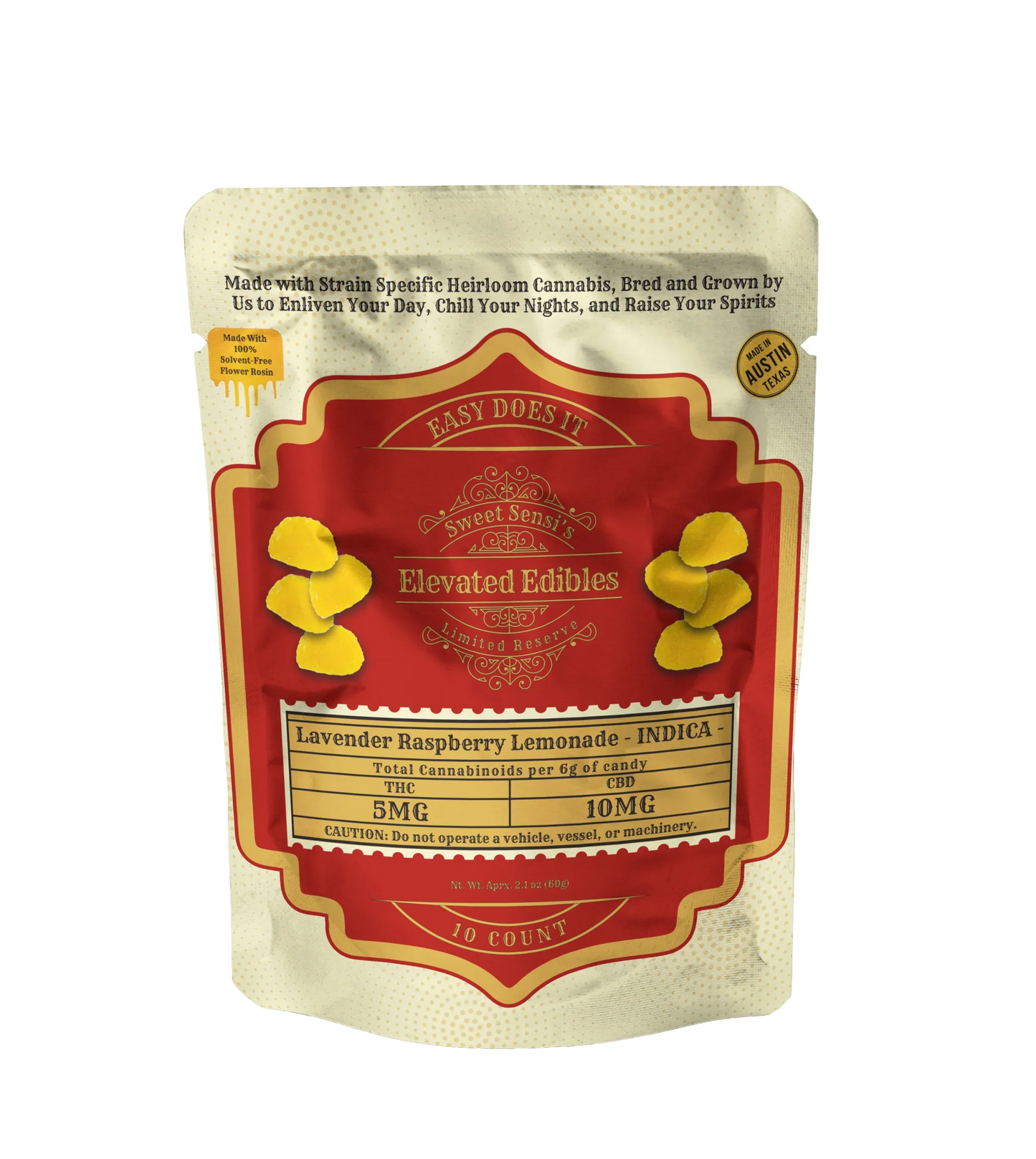 Sweet Sensi Easy Does It Gum Drops 50mg