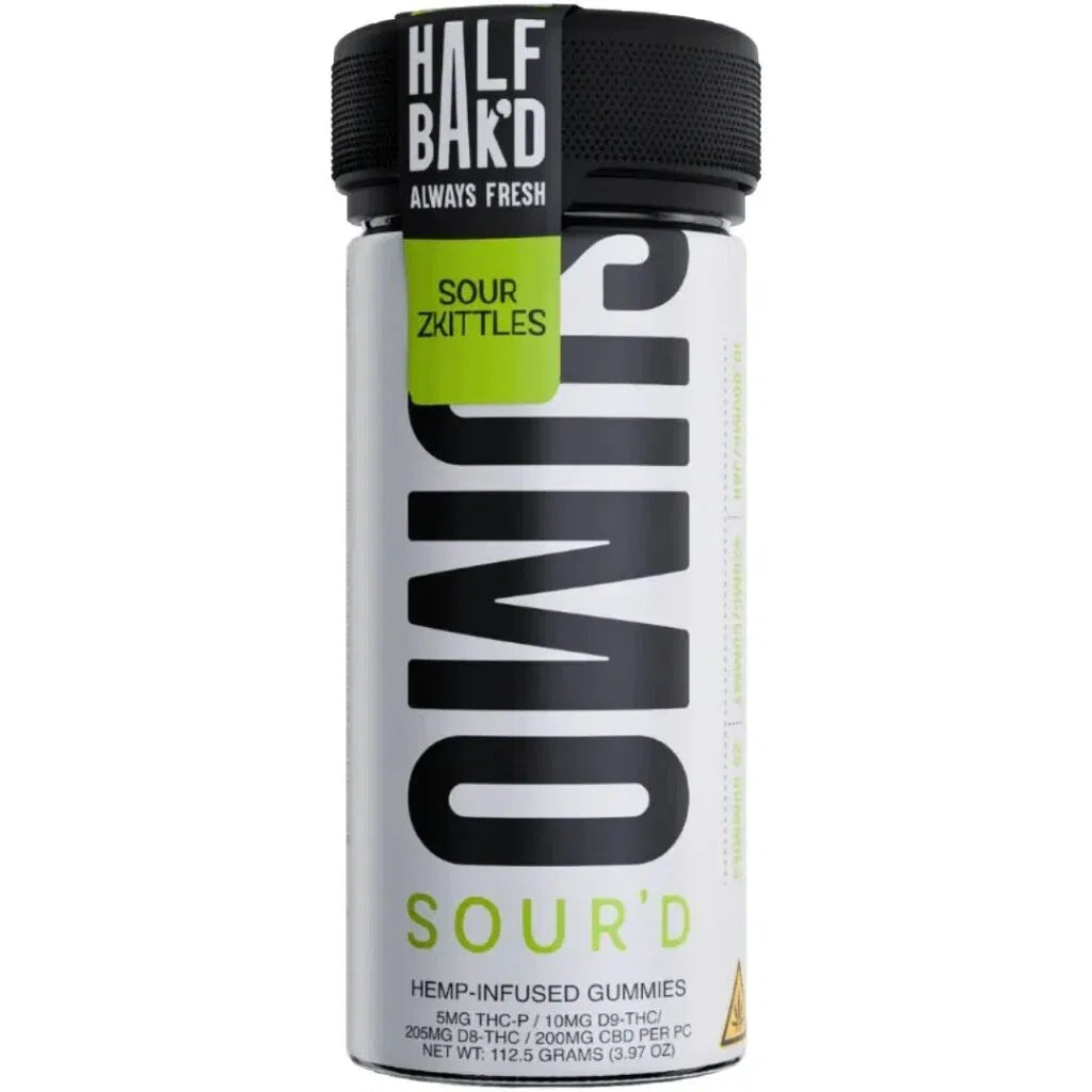 Half Bak’d Sumo Sour’d Gummies 10000mg 25pc