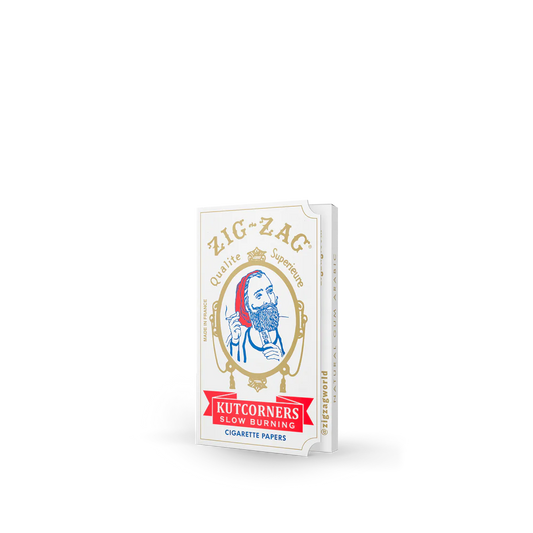 Zig Zag Kutcorner White - 1.25 - 24 Packs Per Display