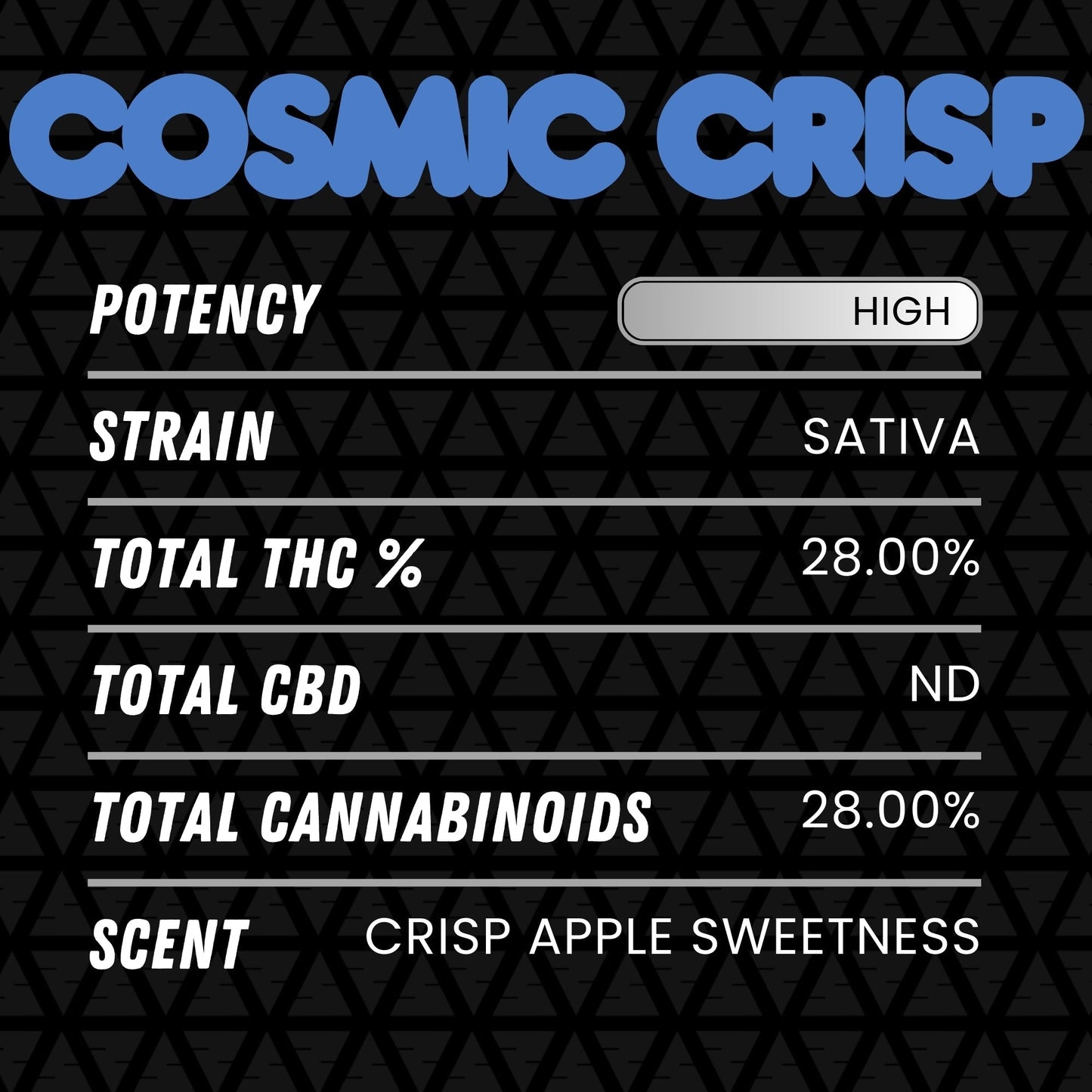 DubZotics Cosmic Crisp THC-A Flower