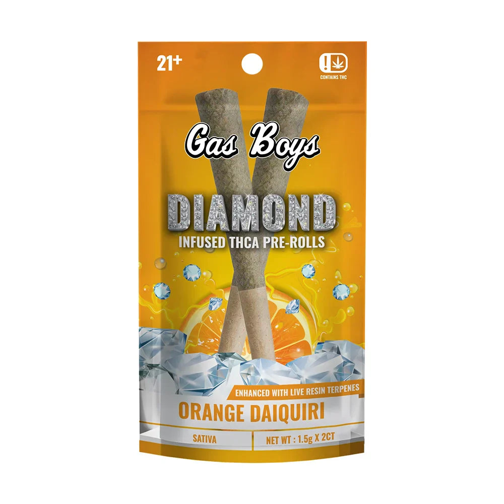 Gas Boys Diamond THCA Pre Rolls 3g