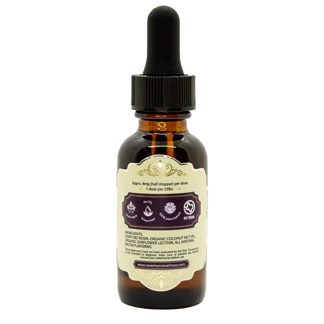 Sweet Sensi Pet CBD Tincture 250mg