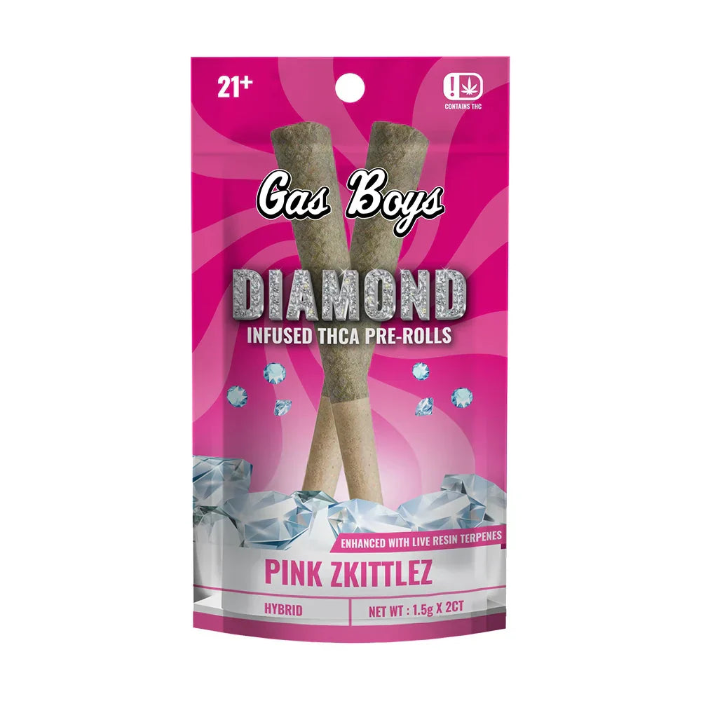 Gas Boys Diamond THCA Pre Rolls 3g