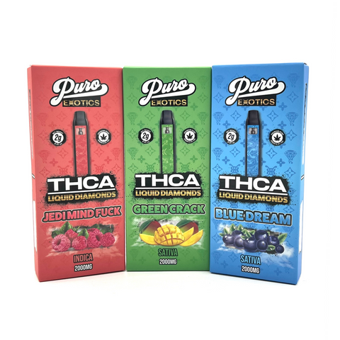 Puro Exotics THC-A Liquid Diamonds 2g