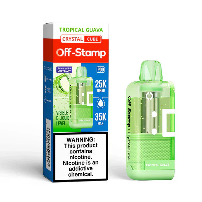Off-Stamp Crystal X-CUBE 35K Disposable POD