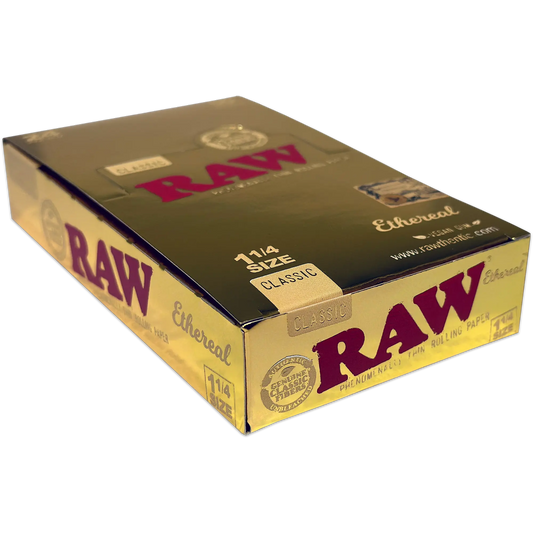 Raw - Size 1-1/4 - Ethereal Paper - 50 Packs - 24 Counts Per Box