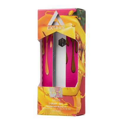 Delta Extrax Delta-8 + THC-P + Delta-10 Live Resin Disposable 2G