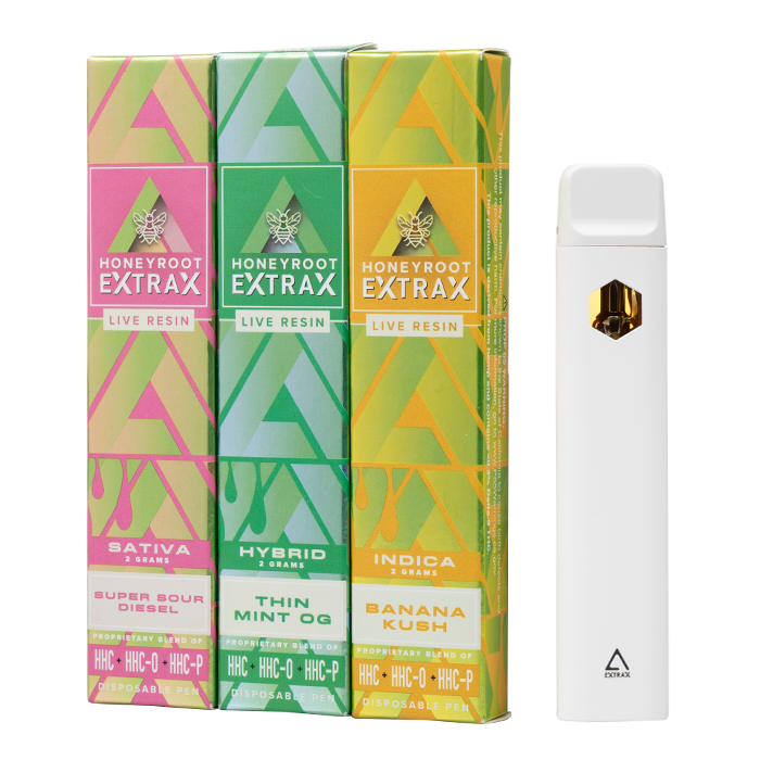 Honeyroot Extrax Live Resin Disposable 2G