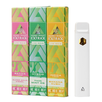 Honeyroot Extrax Live Resin Disposable 2G
