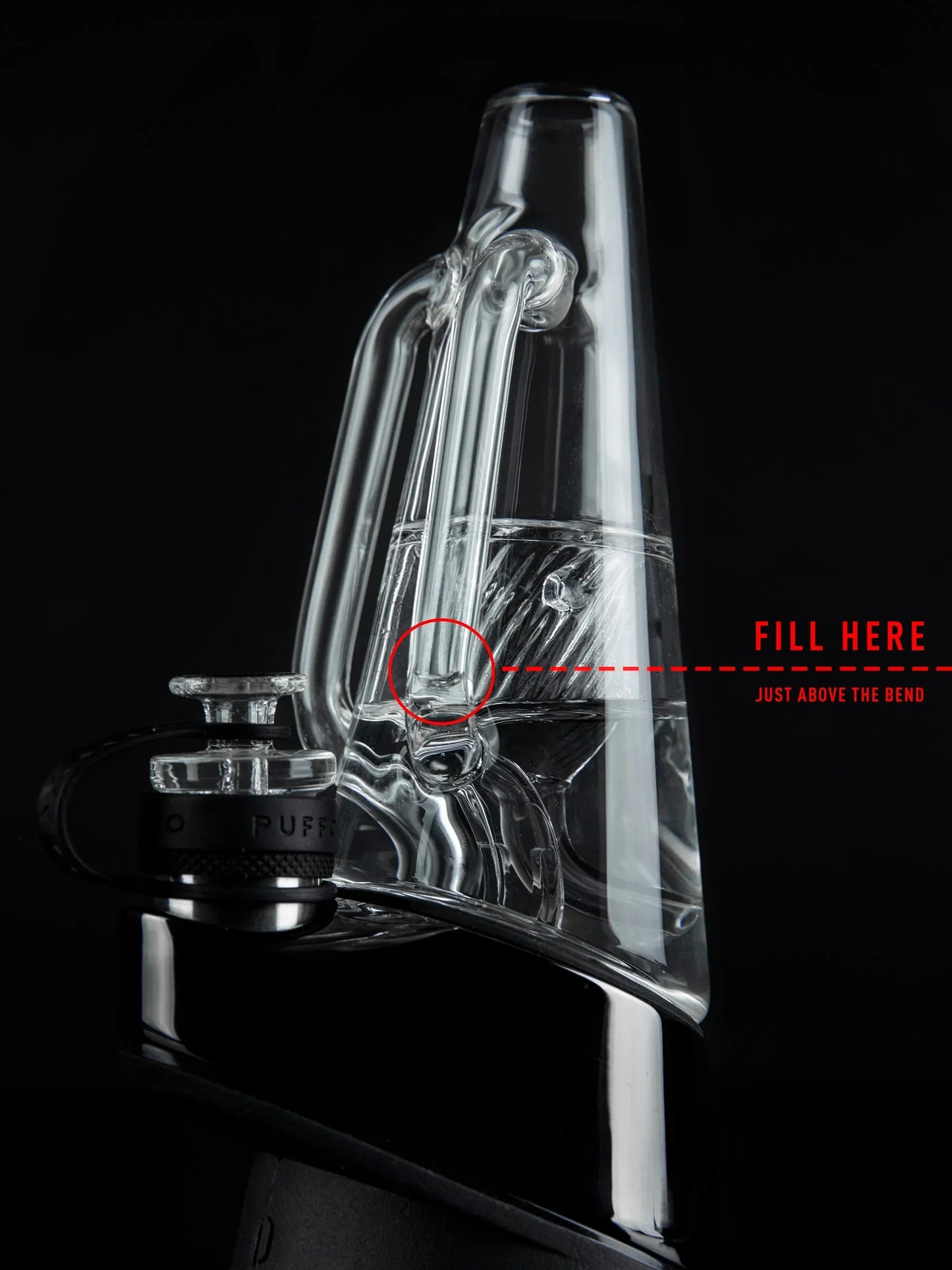 Puffco Ryan Fitt Recycler Glass
