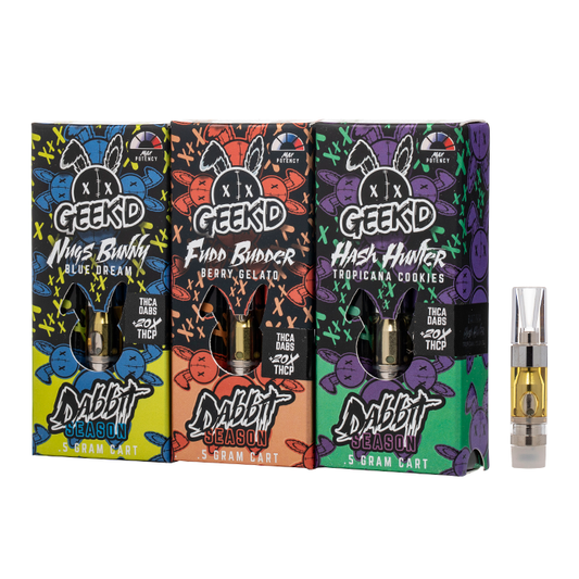 Geekd 20% THC-P Dabbit Season Cartridge 0.5G