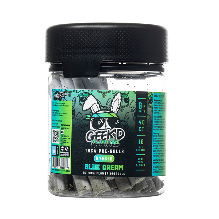 Geekd G-Units THCA Pre Rolls 40G