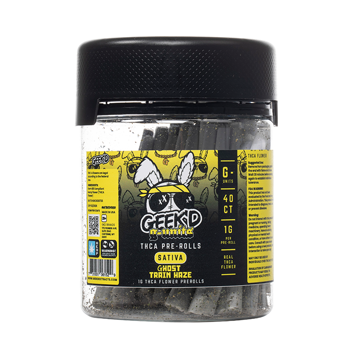 Geekd G-Units THCA Pre Rolls 40G