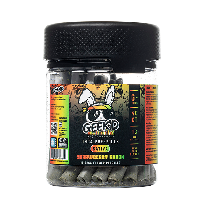 Geekd G-Units THCA Pre Rolls 40G