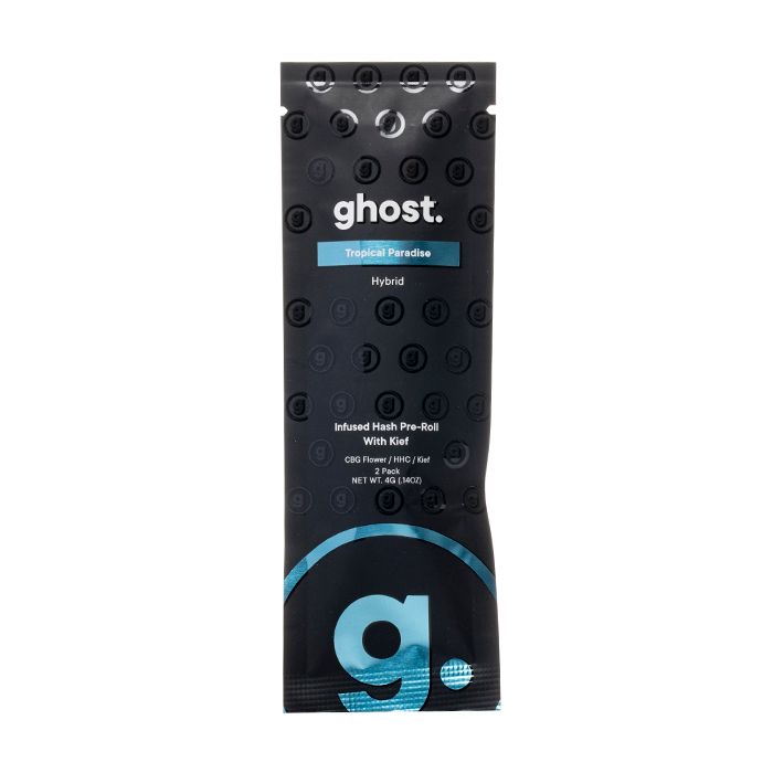 Ghost Hemp Infused Hash With Kief Pre Rolls 4G