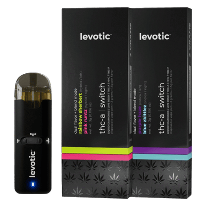 Levotic – THCA Switch Dual-Strain Disposable – 3g