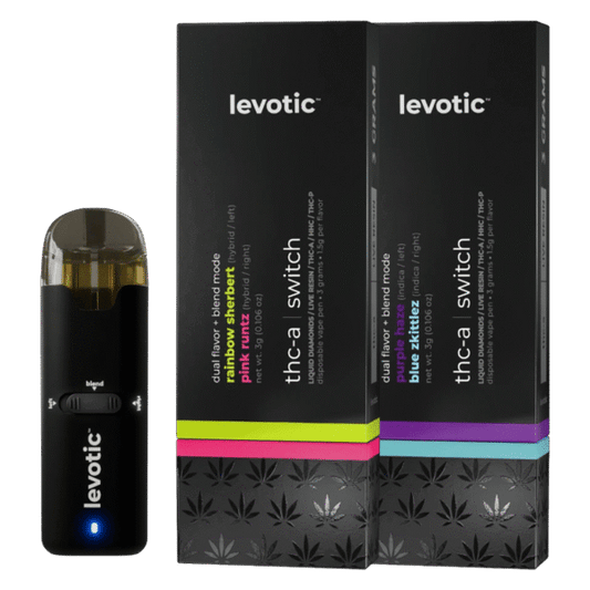 Levotic – THCA Switch Dual-Strain Disposable – 3g