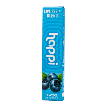 Happi Live Resin Blend Disposable 2.420G