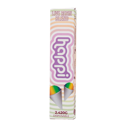 Happi Live Resin Blend Disposable 2.420G