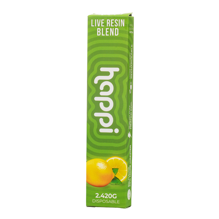 Happi Live Resin Blend Disposable 2.420G