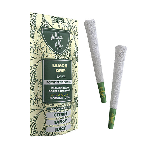 Hidden Hills Powdered Donutz Coated Hashhole | (2ct) 4g