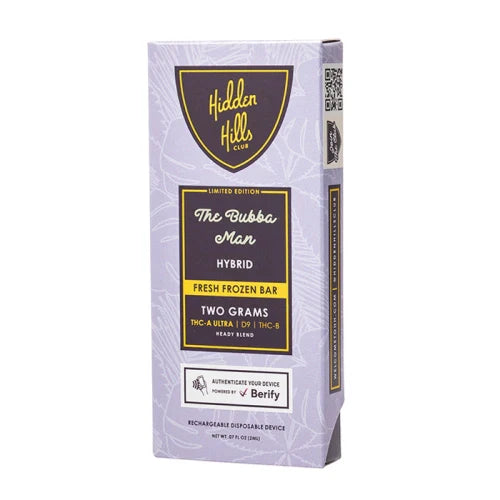 HIDDEN HILLS FRESH FROZEN BAR DISPOSABLE 2G