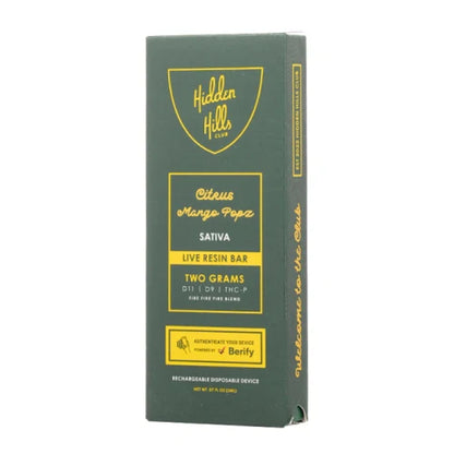 HIDDEN HILLS LIVE RESIN DISPOSABLE 2G