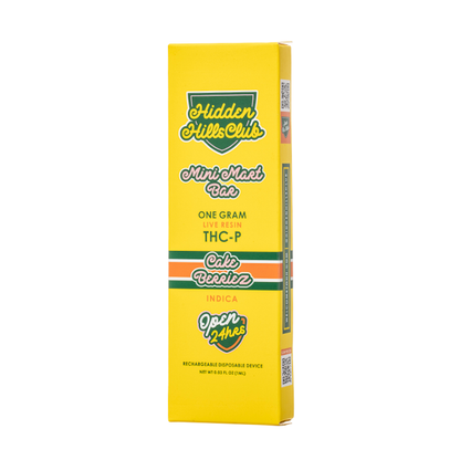 Hidden Hills Mini Mart Live Resin Bar THC-P Disposable 1G