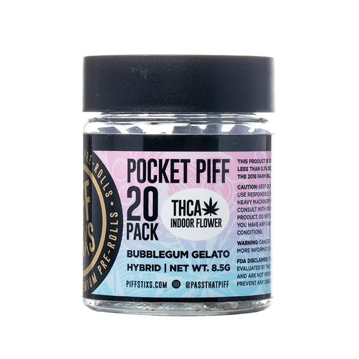Piff Stix THCA Pocket Piff Pre Rolls 8.5G