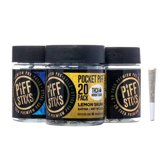 Piff Stix THCA Pocket Piff Pre Rolls 8.5G