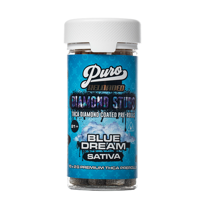 Puro Reloaded Diamond Studz THCA Prerolls 20G
