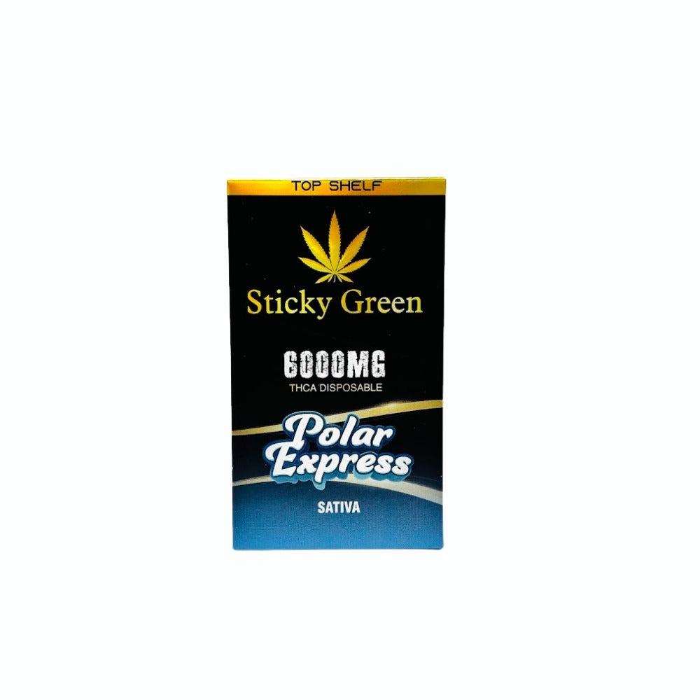 STICKY GREEN THC-A 6g DISPOSABLE