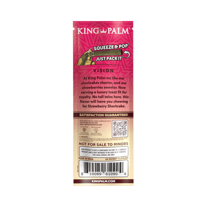 King Palm - Leaf Tubes Minis Rolls 1 Gram - 2 Counts Per Pack - 20 Packs Per Box